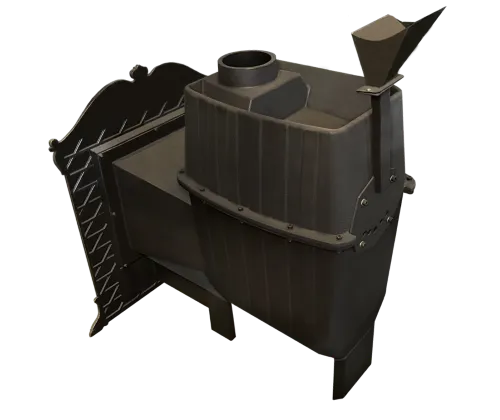 Верона Verona 50 Чугунная печь-камин ЗАКРЫТАЯ КАМЕНКА В КАМЕННОЙ ОБЛИЦОВКЕ, Березка фото 3 Верона Verona 50 Чугунная печь-камин ЗАКРЫТАЯ КАМЕНКА В КАМЕННОЙ ОБЛИЦОВКЕ, Березка фото 3