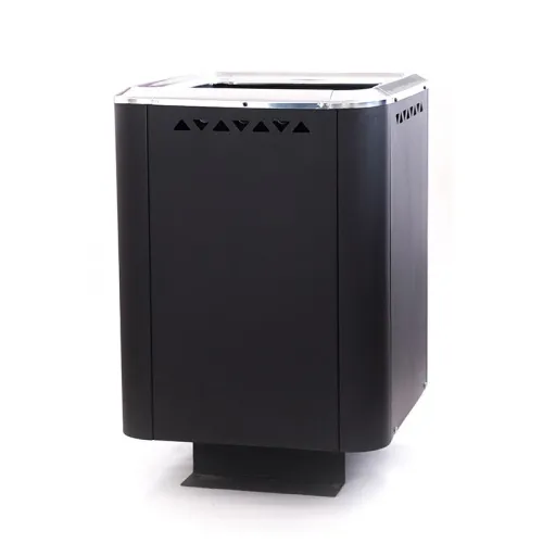 Печь банная ЧУГУННАЯ " Сибирь - 24 " ( Конвекционная )  Универсальная дверца под стекло фото 2