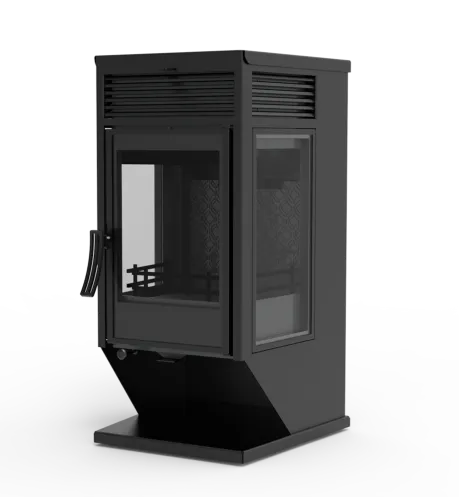 Печь камин Березка Hors - 9 ( Хорс ) Black Stove ( сталь + чугун ) фото 2