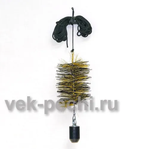 Ерш с тросом нейлон 200 мм