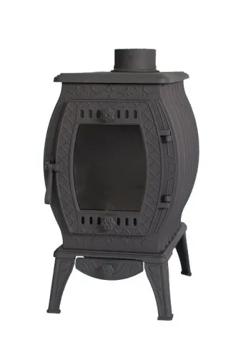 Печь отопительно - варочная чугунная " Сибирь 11 " со стеклом фото 5