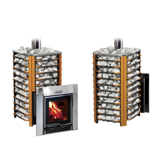 Печь банная Ермак 20 Сетка - Премиум ( нерж 5,0 мм  304 )