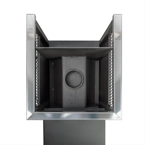 Печь банная 6 мм Радуга 35 Б (под приставной бак 60 л) фото 6