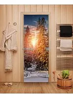 Дверь ЭТАЛОН ФП, стекло 10мм 1900 х 700