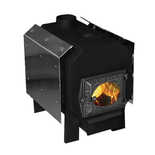 Печь отопительная " Кадет - 2 " ( ДТ - 3 Стекло круглое) до 70 куб . м .