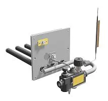 *Газовая горелка Ермак САБК - 3ТБ - 4П ( ПБ - 19 кВт ) ( УГ-САБК-АБ-20-1)  - пъезорозжиг