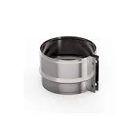 Хомут 200 оцинковка 0,5 мм обжимной