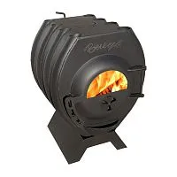 Печь отопительно - варочная " Bulyk - 150 " со стеклом ( Булик )