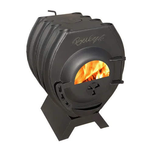 Печь отопительно - варочная " Bulyk - 150 " со стеклом ( Булик )