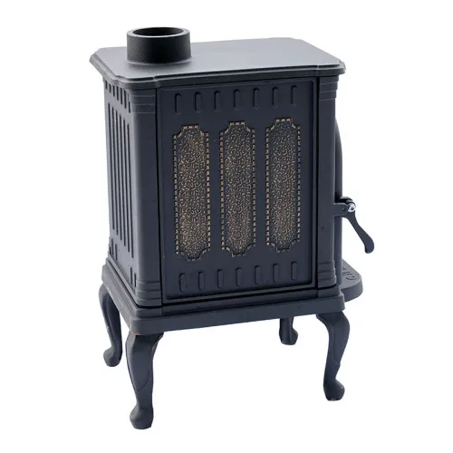 Печь отопительная чугунная " Сибирь 6 " со стеклом  фото 2