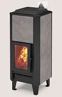 Печь-камин с плитой ВЕРТИКАЛЬ Керамика Теплодар