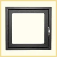 Дверь для камина ДК555 - 1С ( сталь )