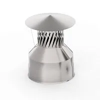 Оголовок 115/200 с искрогасителем нерж/оц  0,5 мм  0,5 мм