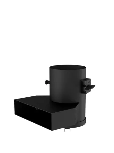 Переходник-Конденсатосборник с шибером к котлу ZEUS 45  диаметр 200 мм