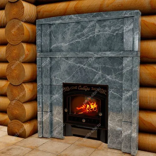 Портал рваный камень/талькомагнезит (Премиум) 545*545 фото 3