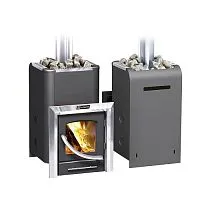 Печь банная Ермак 16 Классика (маленькое стекло)