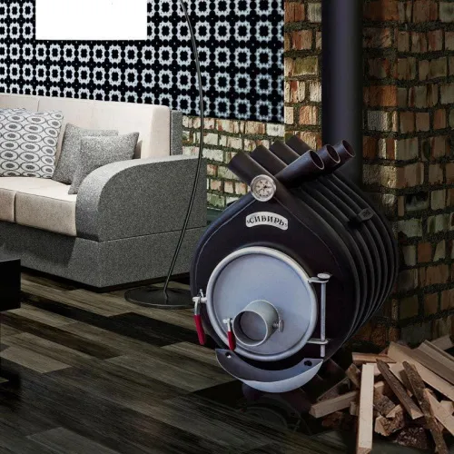 Печь отопительная БВ 120, с заслонкой  фото 2