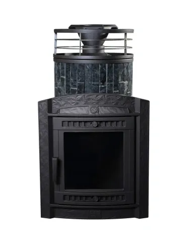 Печь банная "Атмосфера L" Пироксенит ламель+сетка С ТОННЕЛЕМ ПроМеталл фото 8