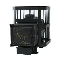 Печь банная ЧУГУННАЯ " Сибирь - 15 "  (сетка)