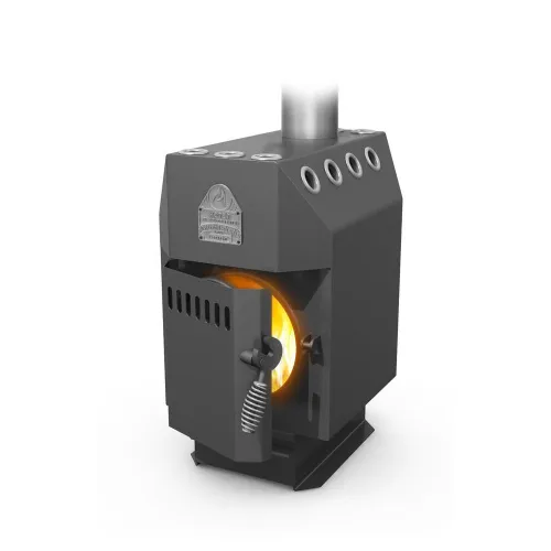 Печь отопительная Студент, труба сверху