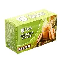 Запарка для бани " Кора дуба ", 20 фильтр - пак. " Банные штучки " -30% под остаток