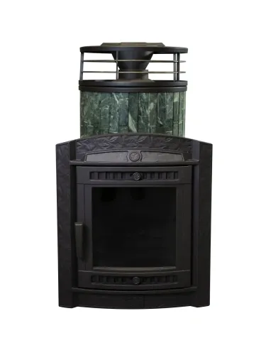 Печь банная "Атмосфера L" Змеевик ламель+сетка С ТОННЕЛЕМ ПроМеталл фото 9