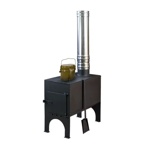 Печь отопительная ПО - 2 Буржуйка  " Радуга " до 40 куб.м