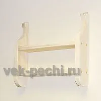 Полка под шампунь 2 яруса ( 440*390*90 ) ( Мебель для бани )