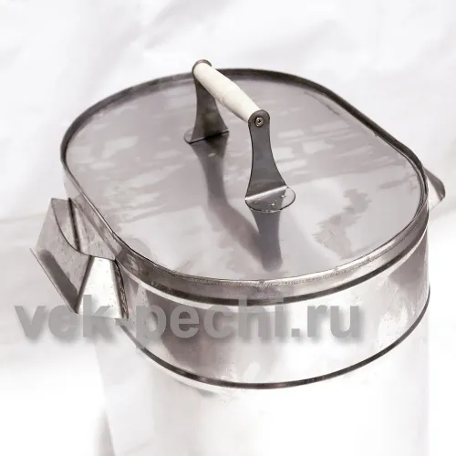 Бак для холодной воды 43 литра   0,8 мм нерж 430х440х300 мм (под остаток) фото 2