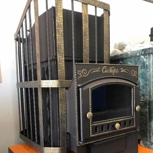 Сетка кованная для С-40 с закрытой каменкой (Сибирь Премиум)