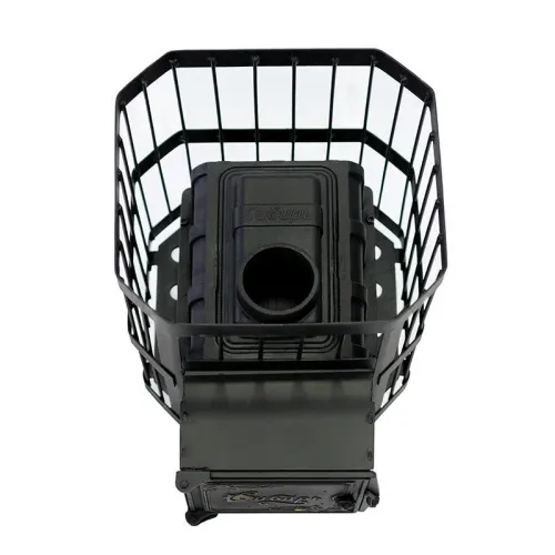 Печь банная ЧУГУННАЯ " Сибирь - 15 "  (сетка) фото 4