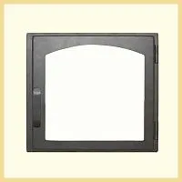 Дверь для камина ДЕ424 1А ( сталь )