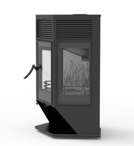 Печь камин Березка Hors - 13 ( Хорс ) Black Stove ( сталь + чугун ) фото 2