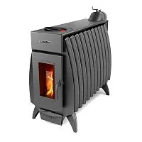 Печь отопительно-варочная со стеклом Огонь-батарея 11 со стеклом