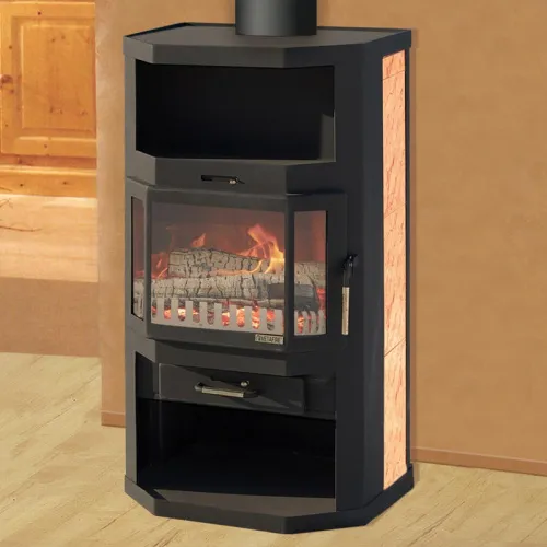 Печь - камин " Ангара Аква призматик "