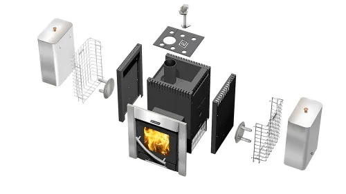 Печь банная Ермак 3D фото 9