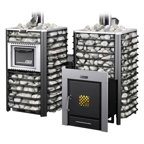 Печь банная Ермак 50 Сетка - PRO