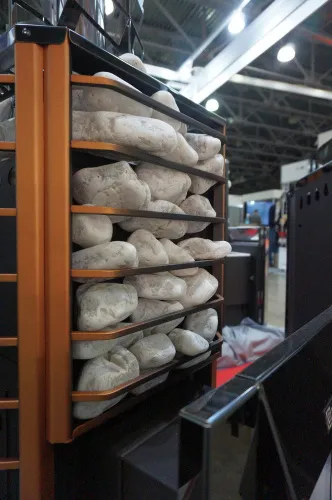 Печь банная Ермак 24 Сетка - Люкс ( нерж 5,0 мм 304 ) фото 3