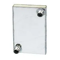 Теплообменник в топку ( Березка/ Фаворит/Флагман 15 (нерж. сталь 304, 2 мм) длинные штуцеры, СНЯТЫ