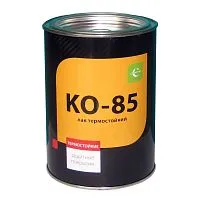 Лак ж/б 0,7 кг термостойкий бесцветный КО-85