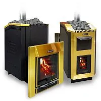 Печь банная Ермак 30 Люкс GOLD ( нерж 5,0 мм 304 )