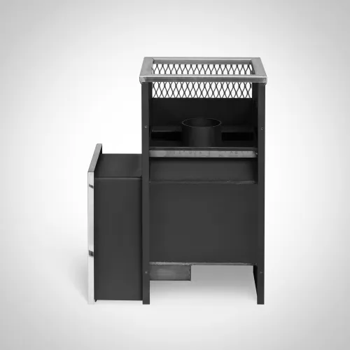 Печь банная  Радуга 10 - под навесной бак 30л пр/лев фото 3