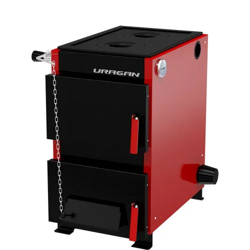 Котел отопительный "Ураган-16" 2 конфорки до 160 м. кв.
