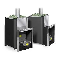 Печь банная газо - дровяная Уралочка 12 Н (2016) Ермак