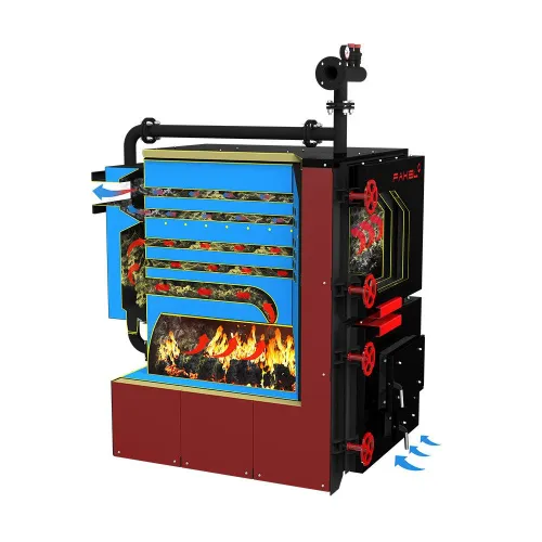 Котел стальной жаротрубный FAKEL-M M1  100 кВт  фото 2