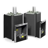 Печь банная газо - дровяная Уралочка 16 (2016) Ермак