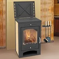 Печь - камин " Варта Аква с плитой " 