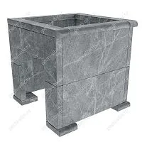 Облицовка для БП 25 Оптима 680/талькомагнезит 40 (Премиум)