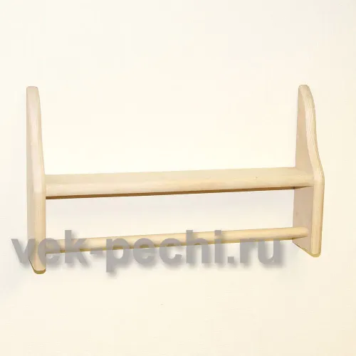 Полка под шампунь с перекладиной ( Мебель для бани )
