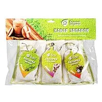 Набор запарок в сумочке 3 шт.( мята,эвкалипт,можжевельник) " Банные штучки " / -30% под остаток